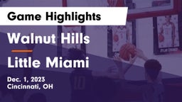 Walnut Hills  vs Little Miami  Game Highlights - Dec. 1, 2023