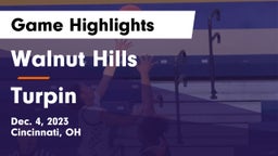 Walnut Hills  vs Turpin  Game Highlights - Dec. 4, 2023