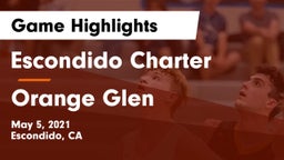 Escondido Charter  vs Orange Glen  Game Highlights - May 5, 2021