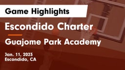 Escondido Charter  vs Guajome Park Academy  Game Highlights - Jan. 11, 2023