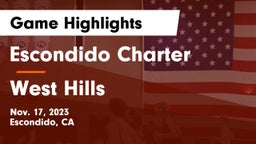 Escondido Charter  vs West Hills Game Highlights - Nov. 17, 2023