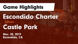 Escondido Charter  vs Castle Park  Game Highlights - Nov. 20, 2019