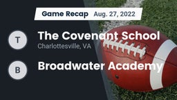 Recap: The Covenant School vs. Broadwater Academy 2022