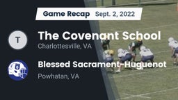 Recap: The Covenant School vs. Blessed Sacrament-Huguenot  2022
