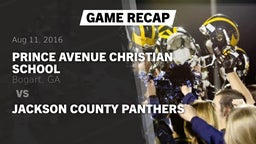 Recap: Prince Avenue Christian School vs. Jackson County Panthers 2016