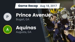 Recap: Prince Avenue  vs. Aquinas  2017