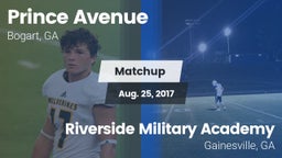 Matchup: Prince Avenue  vs. Riverside Military Academy  2017