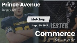 Matchup: Prince Avenue  vs. Commerce  2017