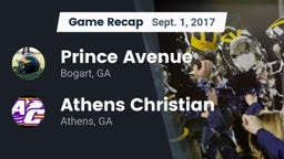 Recap: Prince Avenue  vs. Athens Christian  2017