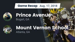 Recap: Prince Avenue  vs. Mount Vernon School 2018