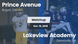 Matchup: Prince Avenue  vs. Lakeview Academy  2018