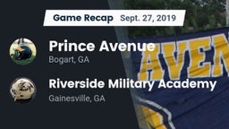 Recap: Prince Avenue  vs. Riverside Military Academy  2019