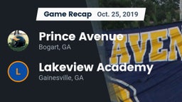 Recap: Prince Avenue  vs. Lakeview Academy  2019