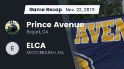 Recap: Prince Avenue  vs. ELCA 2019