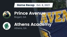 Recap: Prince Avenue  vs. Athens Academy 2021