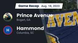Recap: Prince Avenue  vs. Hammond  2023