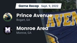 Recap: Prince Avenue  vs. Monroe Area  2022