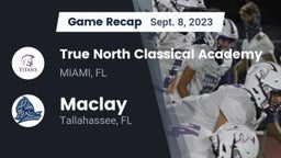 Recap: True North Classical Academy vs. Maclay  2023