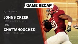 Recap: Johns Creek  vs. Chattahoochee  2016
