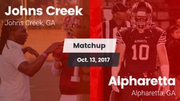 Matchup: Johns Creek High vs. Alpharetta  2017