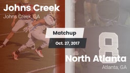 Matchup: Johns Creek High vs. North Atlanta  2017