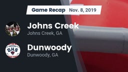 Recap: Johns Creek  vs. Dunwoody  2019