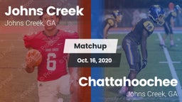 Matchup: Johns Creek High vs. Chattahoochee  2020