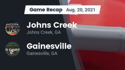 Recap: Johns Creek  vs. Gainesville  2021