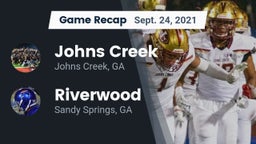 Recap: Johns Creek  vs. Riverwood  2021