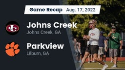 Recap: Johns Creek  vs. Parkview  2022