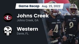 Recap: Johns Creek  vs. Western  2022