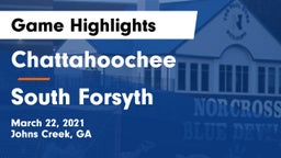 Chattahoochee  vs South Forsyth  Game Highlights - March 22, 2021