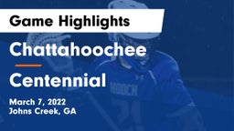 Chattahoochee  vs Centennial  Game Highlights - March 7, 2022