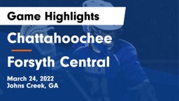 Chattahoochee  vs Forsyth Central  Game Highlights - March 24, 2022