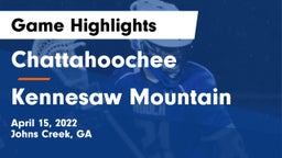 Chattahoochee  vs Kennesaw Mountain  Game Highlights - April 15, 2022