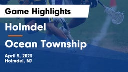 Holmdel  vs Ocean Township  Game Highlights - April 5, 2023