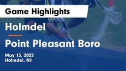 Holmdel  vs Point Pleasant Boro  Game Highlights - May 13, 2023