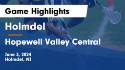 Holmdel  vs Hopewell Valley Central  Game Highlights - June 3, 2024