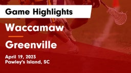Waccamaw  vs Greenville  Game Highlights - April 19, 2023