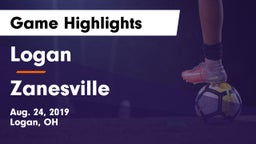Logan  vs Zanesville  Game Highlights - Aug. 24, 2019
