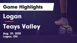 Logan  vs Teays Valley  Game Highlights - Aug. 29, 2020