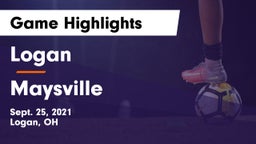 Logan  vs Maysville  Game Highlights - Sept. 25, 2021