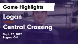 Logan  vs Central Crossing  Game Highlights - Sept. 27, 2022