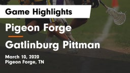 Pigeon Forge  vs Gatlinburg Pittman Game Highlights - March 10, 2020