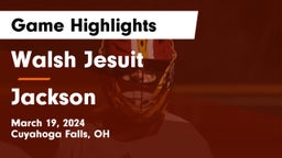 Walsh Jesuit  vs Jackson  Game Highlights - March 19, 2024