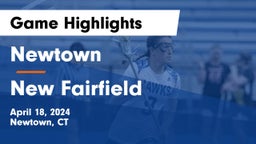 Newtown  vs New Fairfield  Game Highlights - April 18, 2024