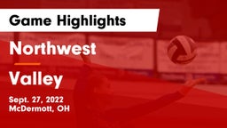 Northwest  vs Valley  Game Highlights - Sept. 27, 2022