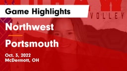 Northwest  vs Portsmouth  Game Highlights - Oct. 3, 2022