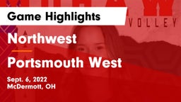 Northwest  vs Portsmouth West  Game Highlights - Sept. 6, 2022