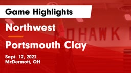 Northwest  vs Portsmouth Clay  Game Highlights - Sept. 12, 2022